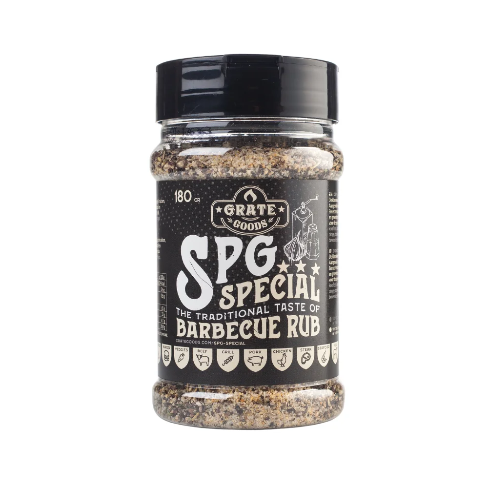 Grate Goods SPG Special Rub – 180 g - Saldi Straordinari – Offerte Speciali Disponibili Adesso