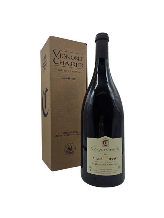 Magnum Vignoble Chabrier La Garrigue d’Aureillac Rouge AOP Duché Chopinière d’Uzès 2023 - Vins Rouges Harmonieux pour Chaque Occasion