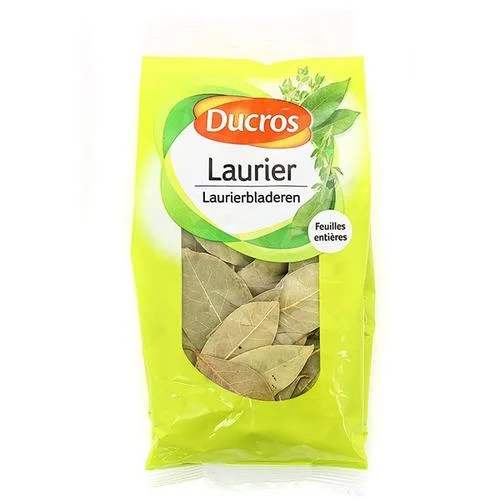 Laurier LaurierBladeren Feuilles entières Ducros 7g - ​Boulangerie-Pâtisserie | Pain au Levain & Viennoiseries