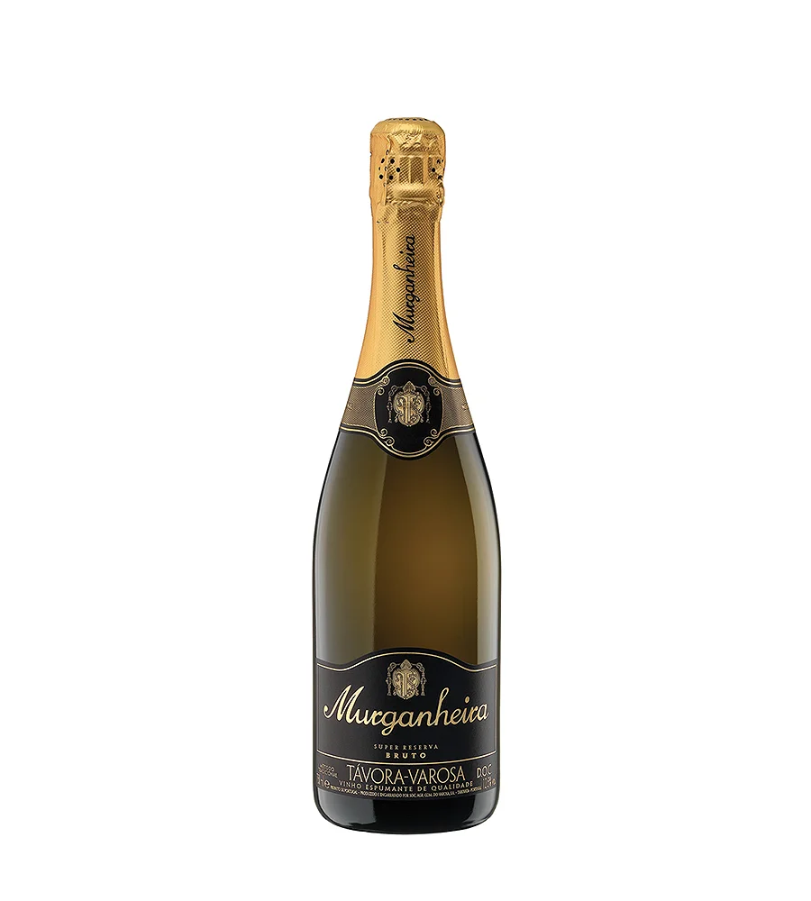 Vin Pétillant Murganheira Super Réserve Brut, 75cl IVV Portugal - Vins Rouges Harmonieux pour Chaque Occasion Réserve Noire