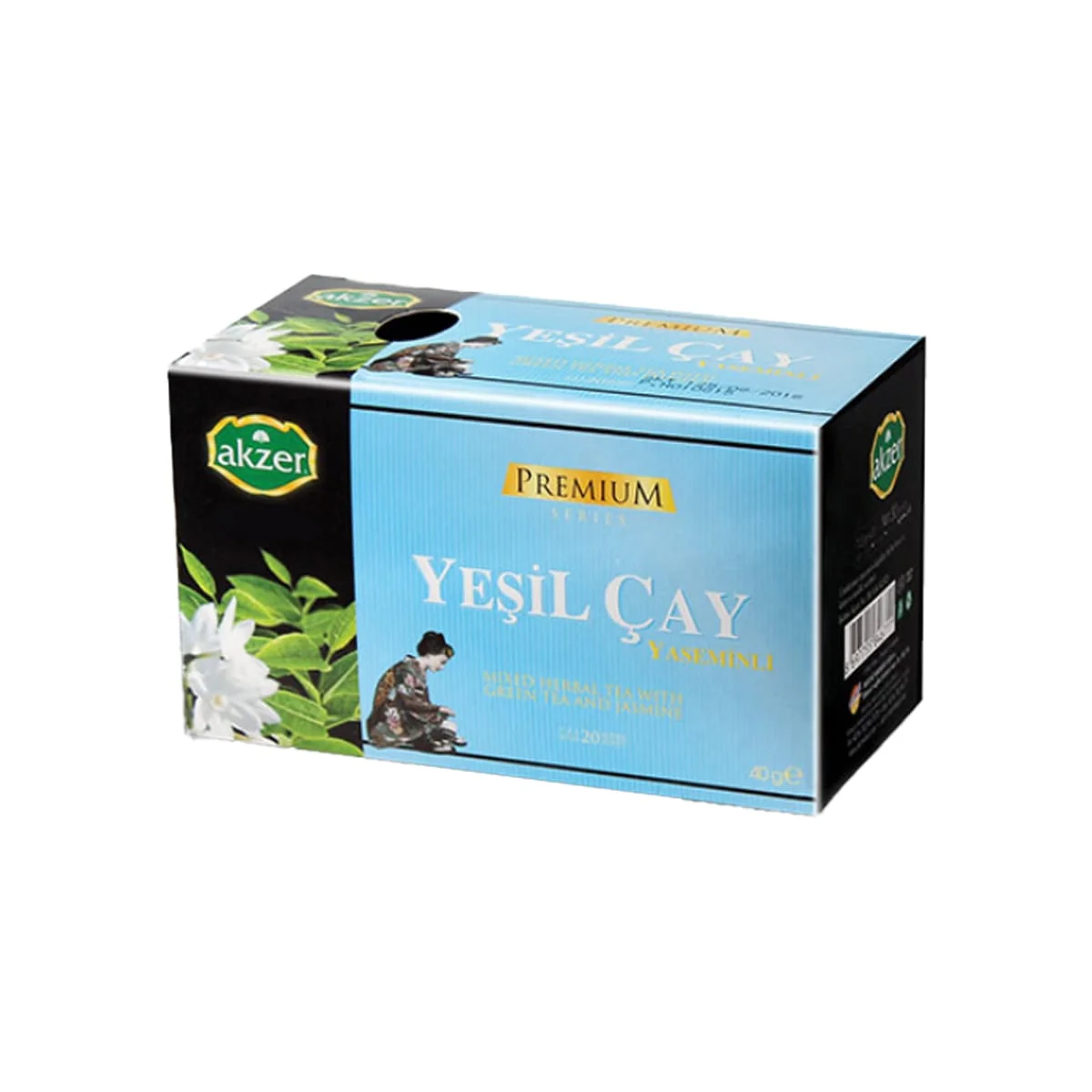 Natural Green Tea with Jasmine Akzer 40 gr (1.41oz) - Saldi Straordinari – Offerte Speciali Disponibili Adesso