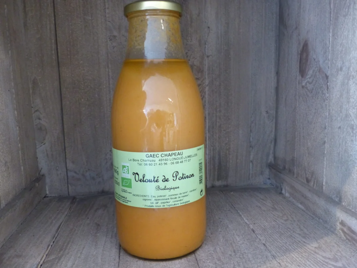 Velouté potiron bio Vins Rouges Harmonieux Occasion