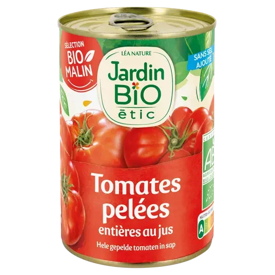 JB Tomates entières pelées au jus sans sel ajouté - E-shop mondial – Produits durables, modernes et accessibles partout Les Tomates entières pelées - Mon Marché