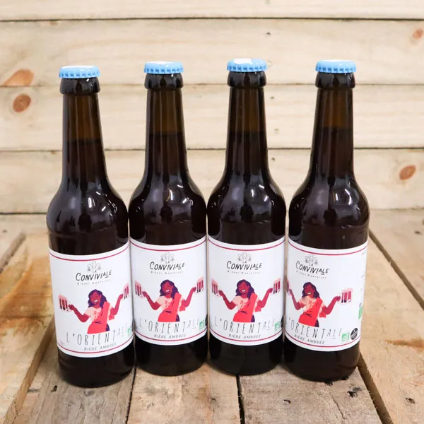 NE PAS UTILISER/// LA CONVIVIALE / Bière ambrée IPA « L’orientale » - Vins Rouges Harmonieux pour Chaque Occasion