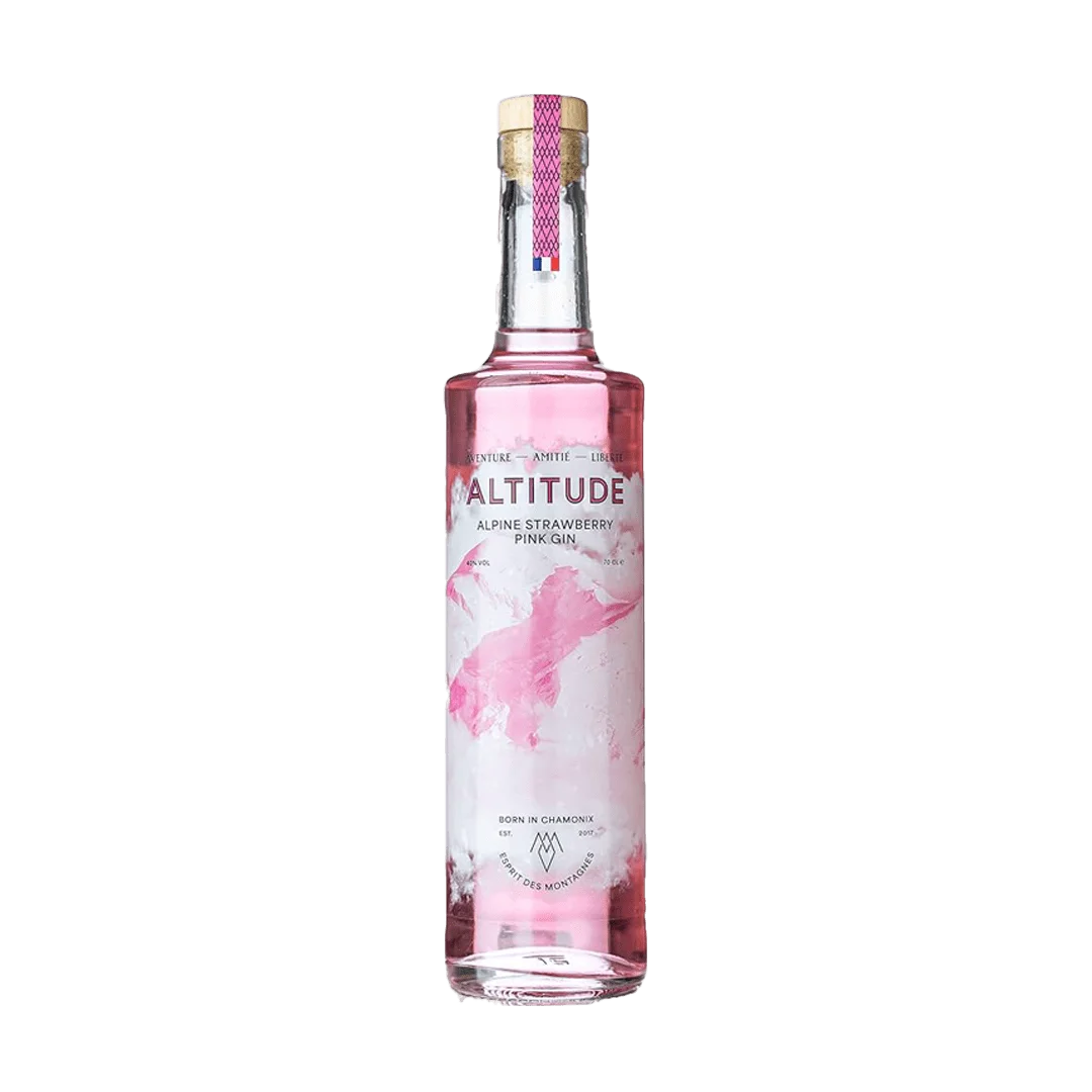Altitude Alpine strawberry gin - Vins Rouges Harmonieux pour Chaque Occasion