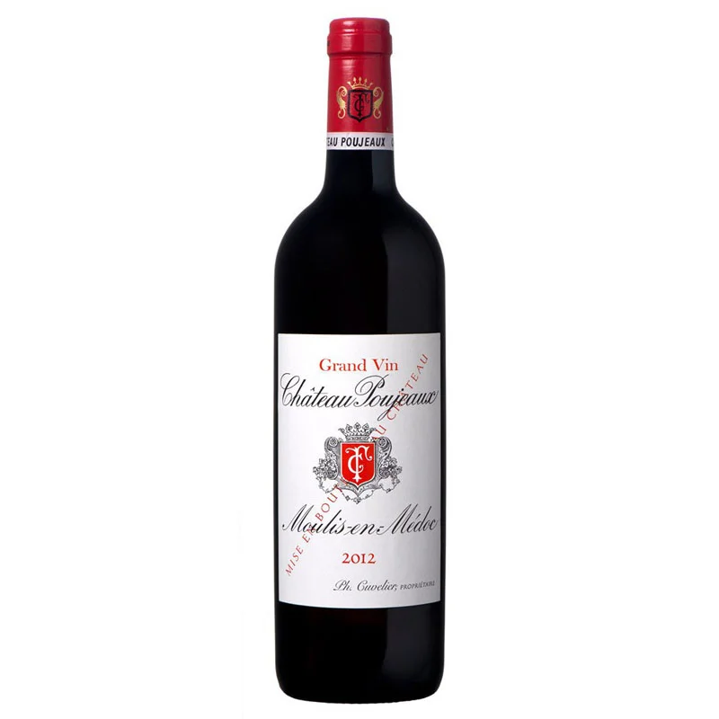Chateau POUJEAUX MOULIS 75cl 17 Breuillet - Vins Rouges Harmonieux pour Chaque Occasion