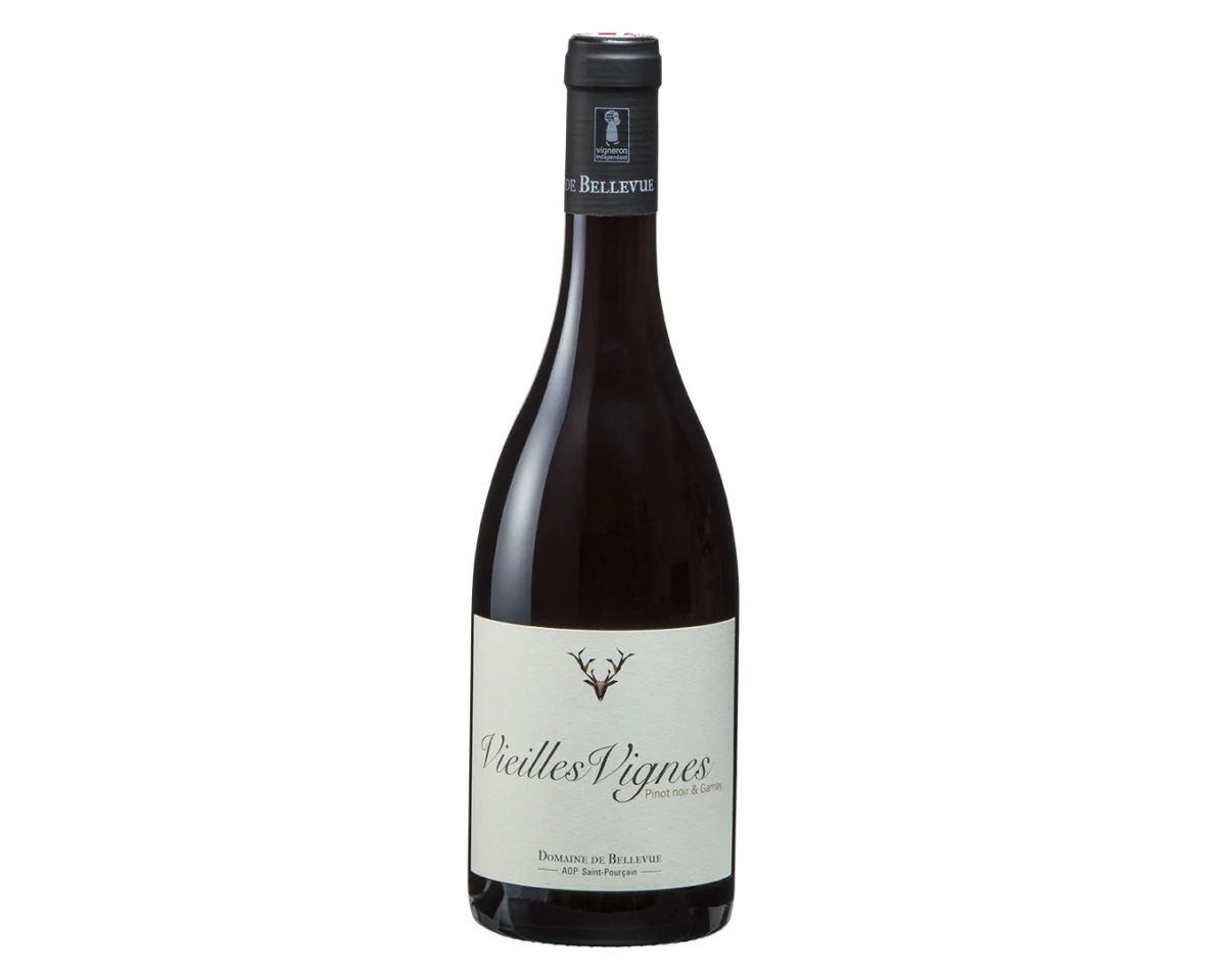 SAINT POURCAIN ROUGE AOP VIEILLES VIGNES DOMAINE BELLEVUE - Vins Rouges Harmonieux pour Chaque Occasion Vin Saint-Pourçain Domaine Bellevue - 2023 - Avis, conseil, vieillissement  et prix.