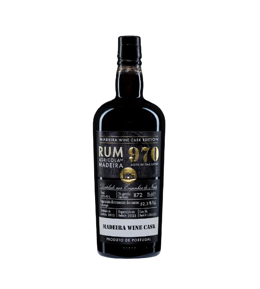 Rhum Madeira Wine Cask Edition Île Madère Vins Rouges Harmonieux Occasion