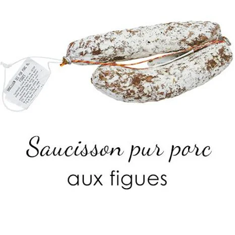 Saucisson Pur Porc Figues Rouges Harmonieux Occasion