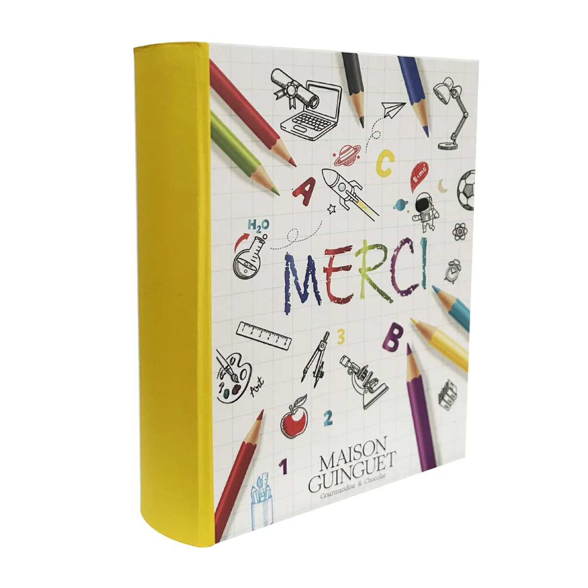 GUINGUET Livre Merci 160g - Vins Rouges Harmonieux pour Chaque Occasion