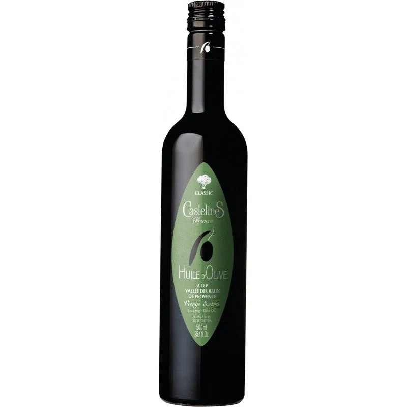 Huile d’olive Castelines Classic fruité vert AOP – Moulin Castelas - Offre limitée dans le temps ⏳ Ne tardez pas à commander !
