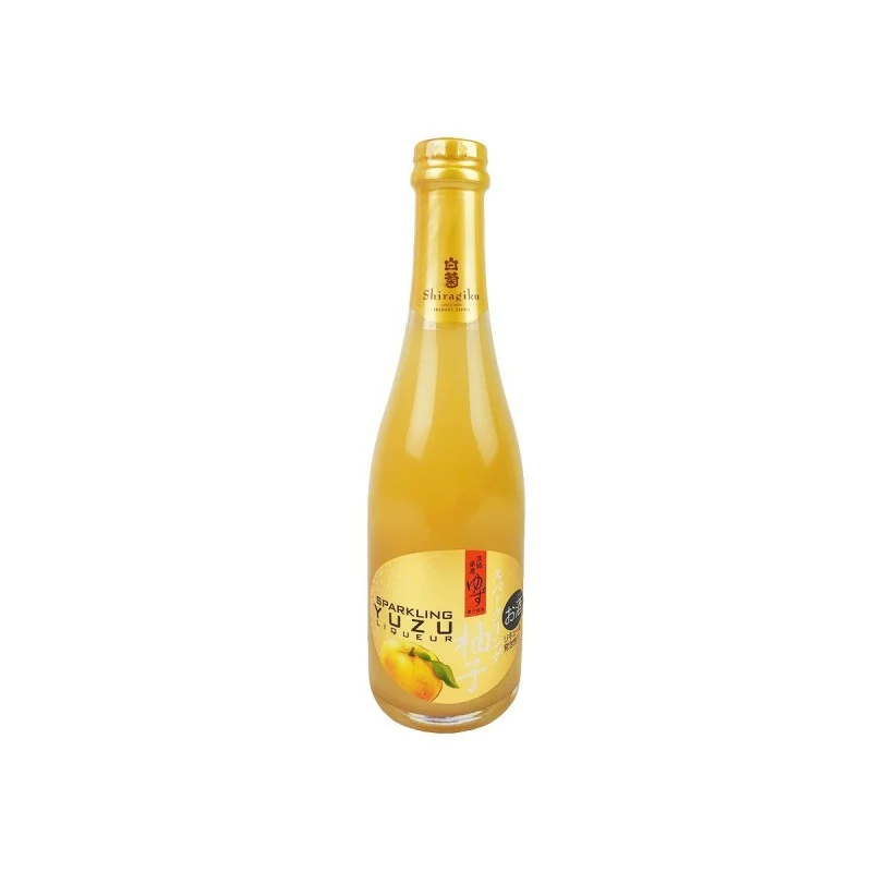 Sparkling Yuzu Liqueur SHIRAGIKU - ​Boulangerie-Pâtisserie | Pain au Levain & Viennoiseries