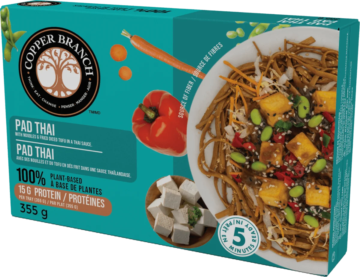 Plats Congelés Pad Thai Copper Branch 355 g - Vins Rouges Harmonieux pour Chaque Occasion