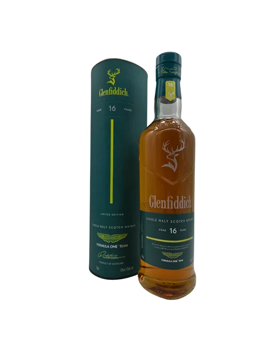 Glenfiddich 16 ans Aston Martin Formula One Team Limited Edition 43% - Vins Rouges Harmonieux pour Chaque Occasion Glenfiddich 15 Year Perpetual Vat 03 | Old & Rare Whisky