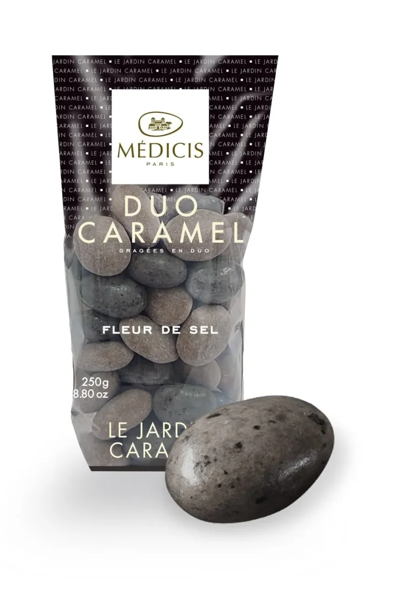 Duo Caramel Fleur de Sel – Médicis – 200 g - ​Boulangerie-Pâtisserie | Pain au Levain & Viennoiseries