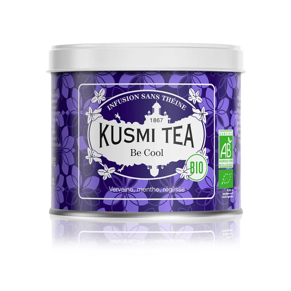 Kusmi tea boite Be Cool Bio 90g - Vins Rouges Harmonieux pour Chaque Occasion - {'count': 1, 'name': 'meilleurs'}