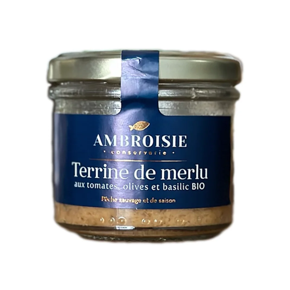Terrine de Merlu aux tomates, olives et basilic Bio – Maison Ambroisie - Organisation de la maison avec des solutions de rangement