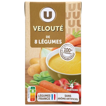 U Soupe Velouté aux 8 légumes 1 litre - Saldi Straordinari – Offerte Speciali Disponibili Adesso