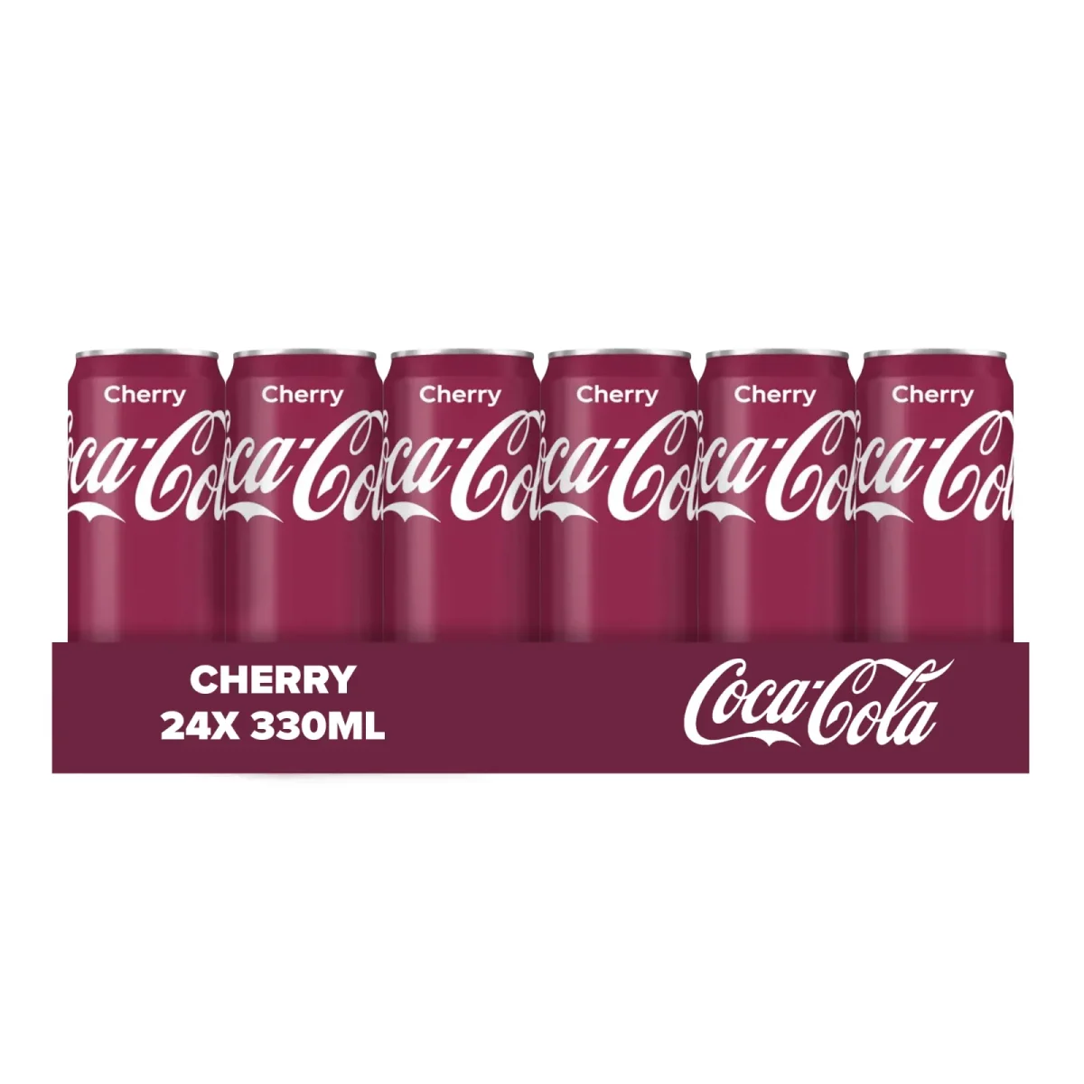 Coca-Cola Cherry Blik (24x 33cl) - Vins Rouges Harmonieux pour Chaque Occasion