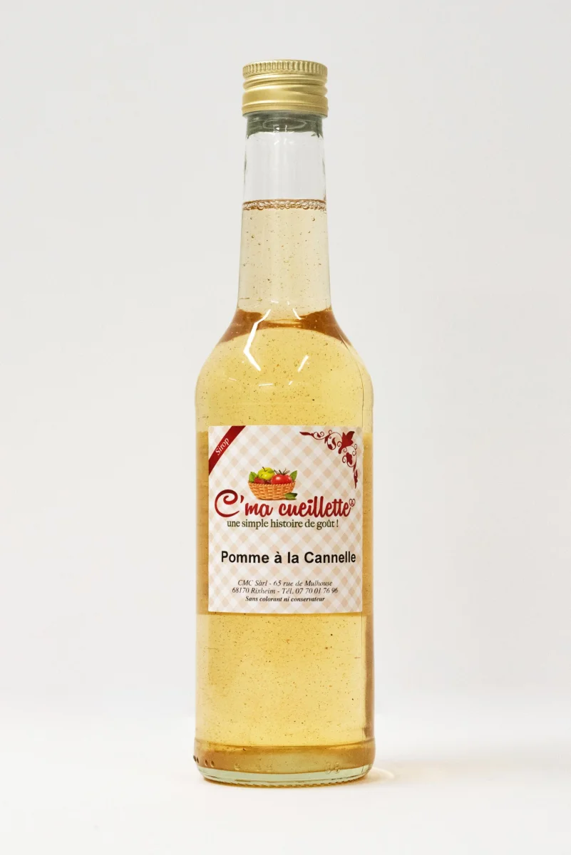Sirop Pommes Cannelle Édition Limitée Art Table Française Promotion