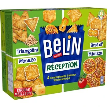 Biscuits apéritifs crackers réception BELIN - Paquet de 380g - Saldi Straordinari – Offerte Speciali Disponibili Adesso - {'count': 3, 'name': 'paquet'}