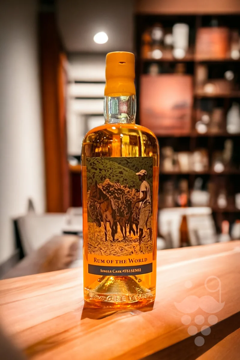 Rum of the World Single Cask #FS15EN02 Barbades - Distillerie Vins Rouges Harmonieux pour Chaque Occasion