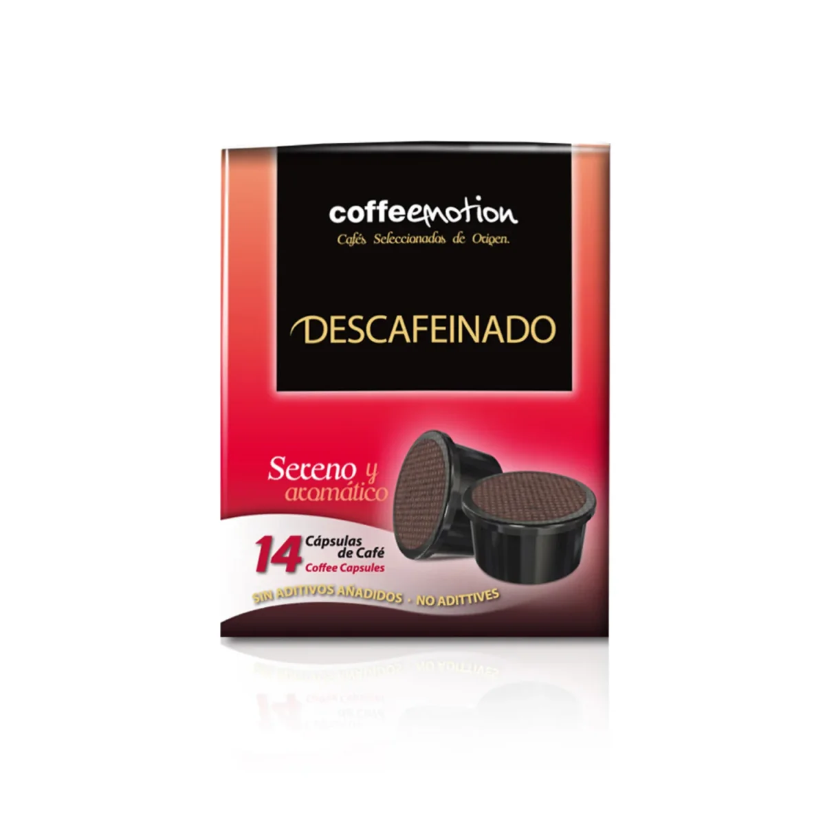 Capsules de café Taurus Coffeemotion décaféiné (14u) 999129000 - Accessoires Électroménagers en Promotion : Tout pour Votre Maison à Moins Cher !