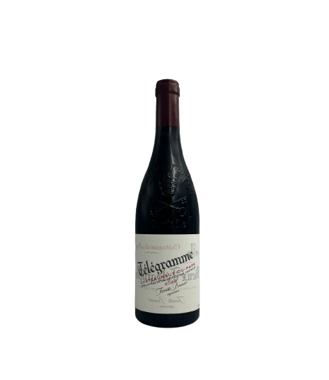Chateauneuf Du Pape Rouge 2022 – Telegramme – Domaine Vieux Telegraphe (Vallee Du Rhone) - Édition Limitée – L’Art de la Table Française en Promotion !