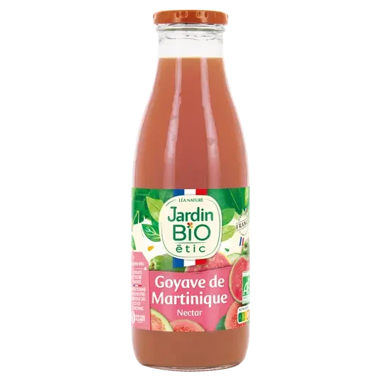 JB nectar goyave de Martinique bio 75 cl - E-shop mondial – Produits durables, modernes et accessibles partout
