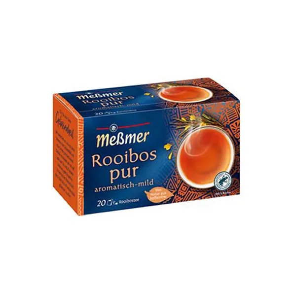 Messmer Rooibos Pur 20x 2gr (10 stuks) - Vins Rouges Harmonieux pour Chaque Occasion