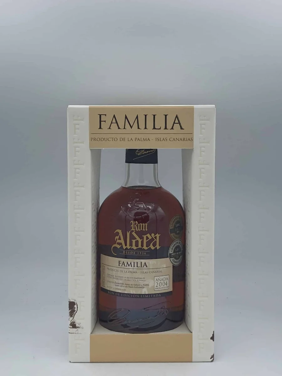 RHUM RON ALDEA FAMILIA 2004 - Vins Rouges Harmonieux pour Chaque Occasion