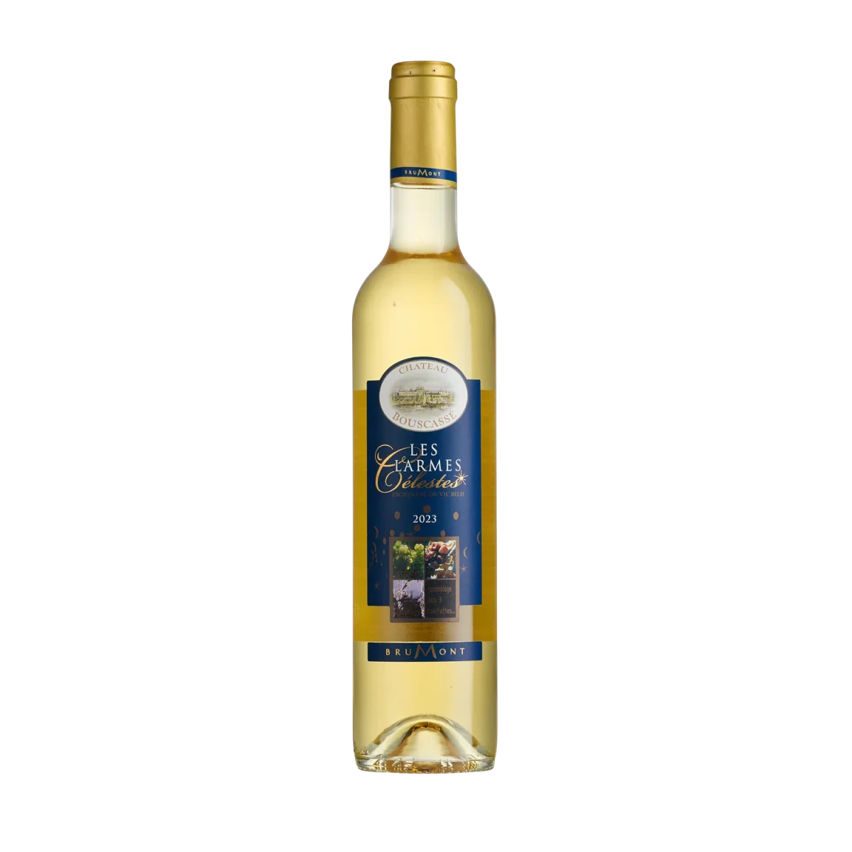 Château Bouscassé Larmes Célestes AOC Pacherenc du Vic-Bilh 50cl Blanc liquoreux - Vins Rouges Harmonieux pour Chaque Occasion