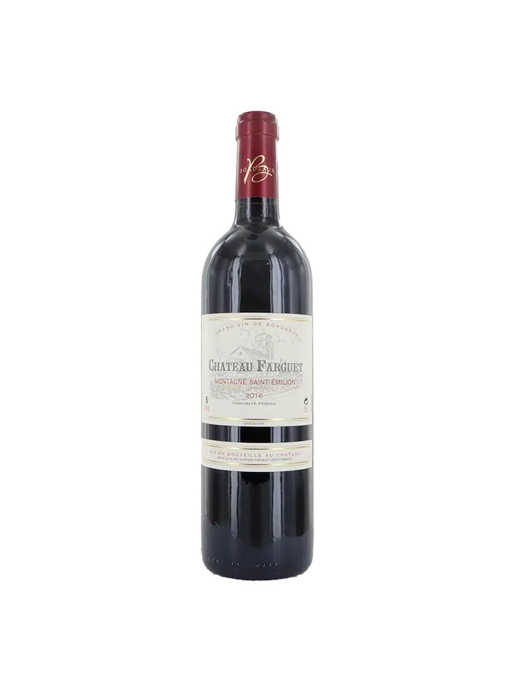 Montagne St Emilion Farguet 75 cl - Vins Rouges Harmonieux pour Chaque Occasion