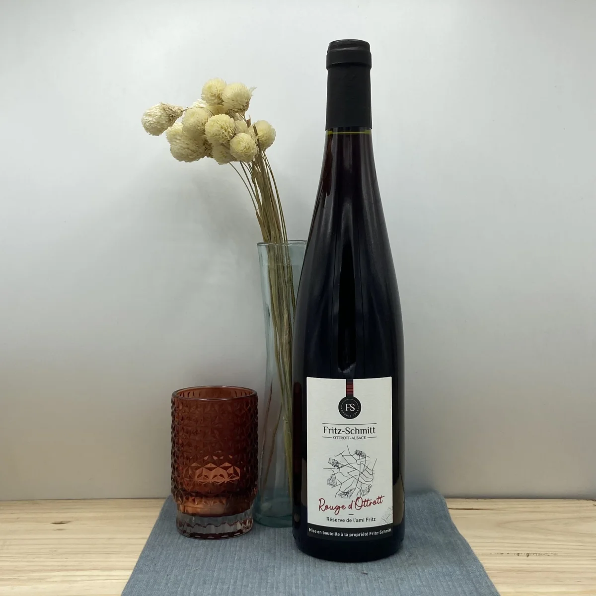 Domaine Fritz-Schmitt – Rouge d’Otrott – Fils Réserve de l’ami Fritz - Vins Rouges Harmonieux pour Chaque Occasion