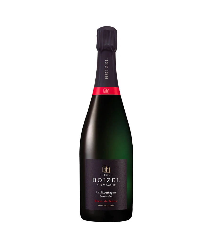 Champagne Boizel Blanc de Noirs 1er Cru La mousseux Montagne, 75cl Champagne - Vins Rouges Harmonieux pour Chaque Occasion