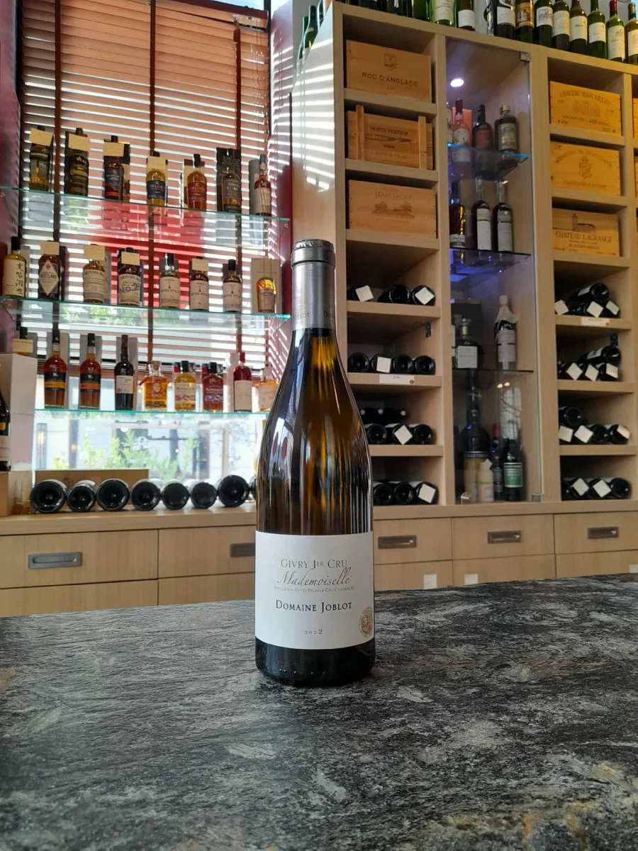 DOMAINE JOBLOT Givry Blanc 1er Cru Mademoiselle 2022 - Vistavin Vins Rouges Harmonieux pour Chaque Occasion