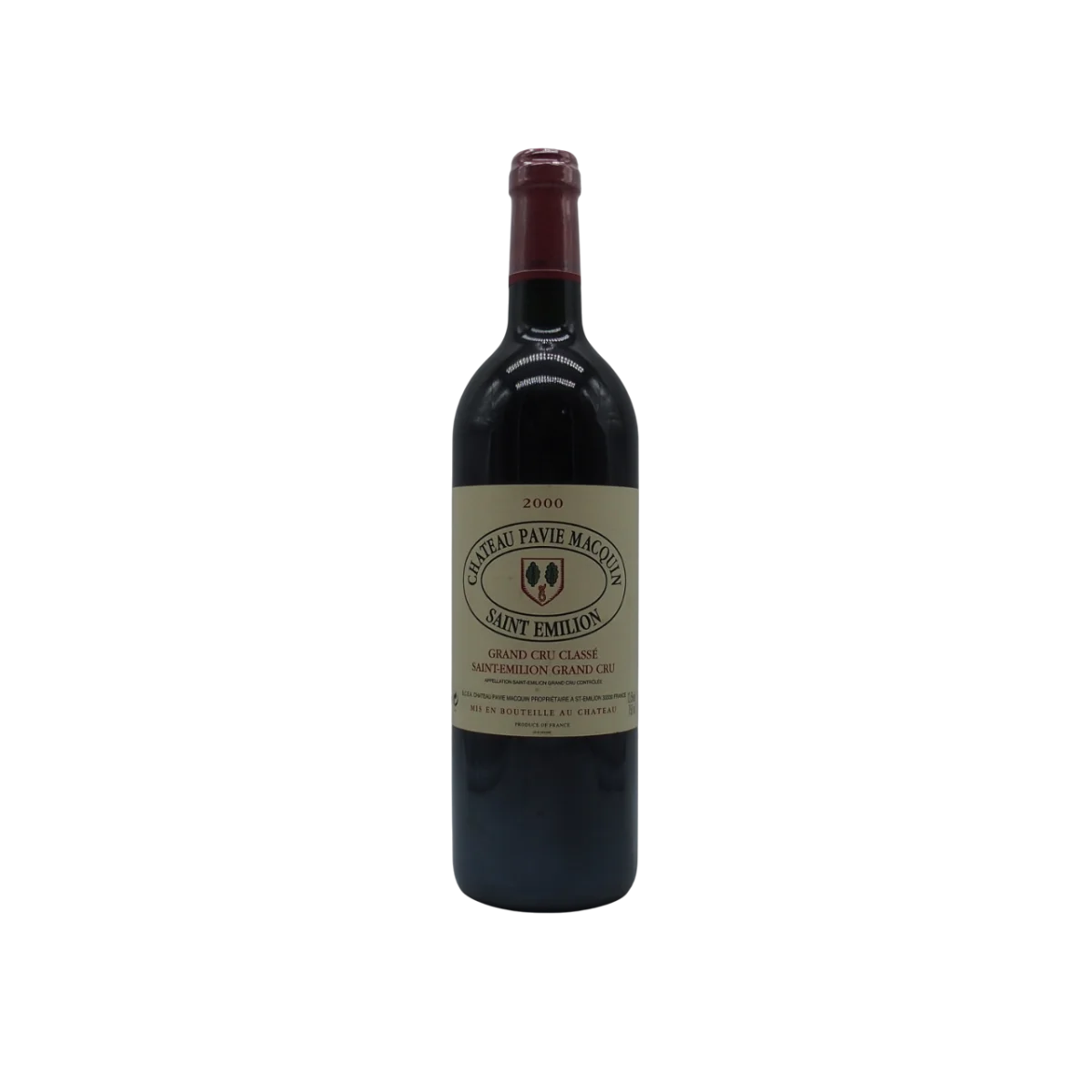 Château Pavie Macquin 2000 – 75cl - Vins Rouges Harmonieux pour Chaque Occasion Vins de 1995 - Château Pavie Saint-Emilion 1er Grand Cru Classé 1995