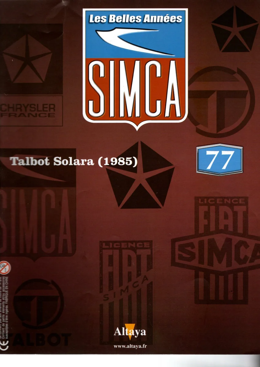Simca Solara (1985) - Vins Rouges Harmonieux pour Chaque Occasion