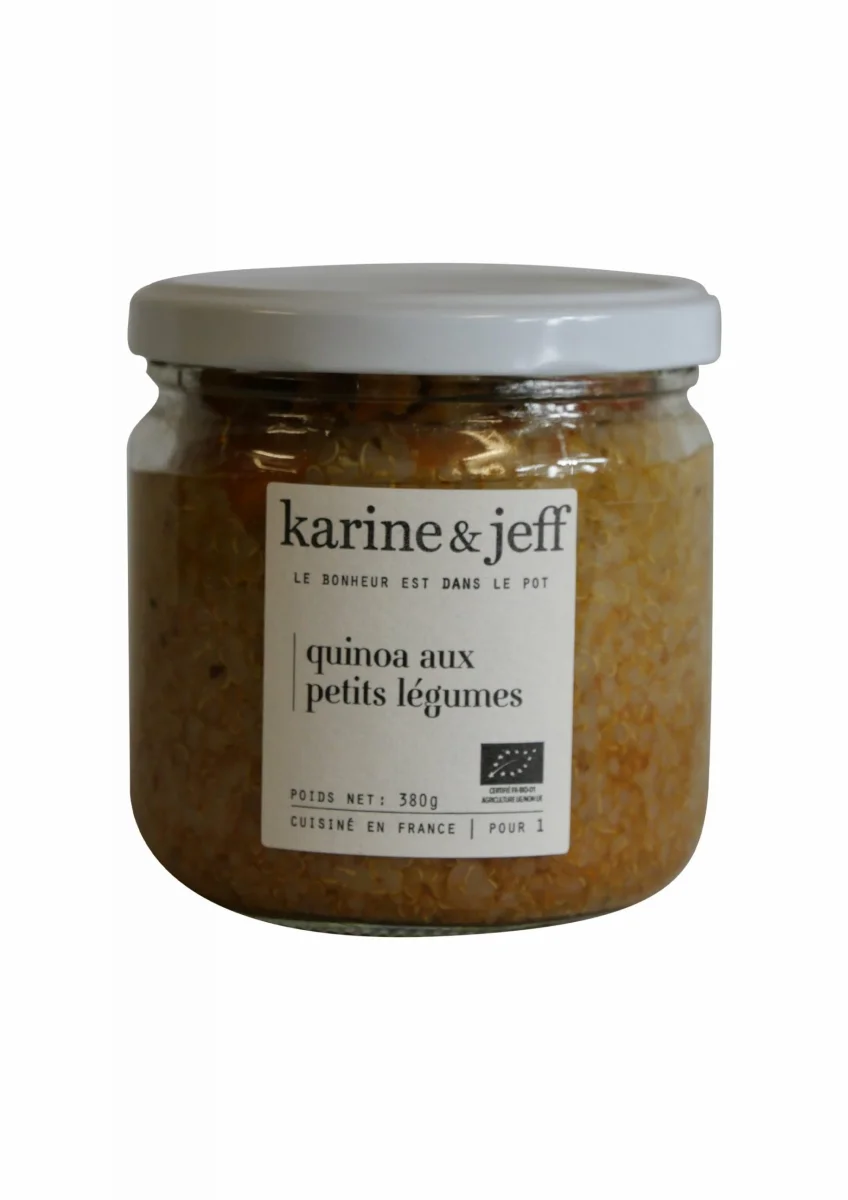 QUINOA AUX PETITS LEGUMES, 350GR - Vins Rouges Harmonieux pour Chaque Occasion