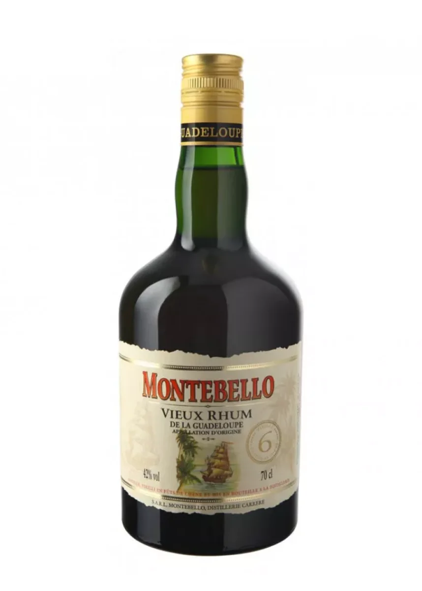MONTEBELLO 2009 Vieux Rhum 6 ans - Vins Rouges Harmonieux pour Chaque Vieux Occasion