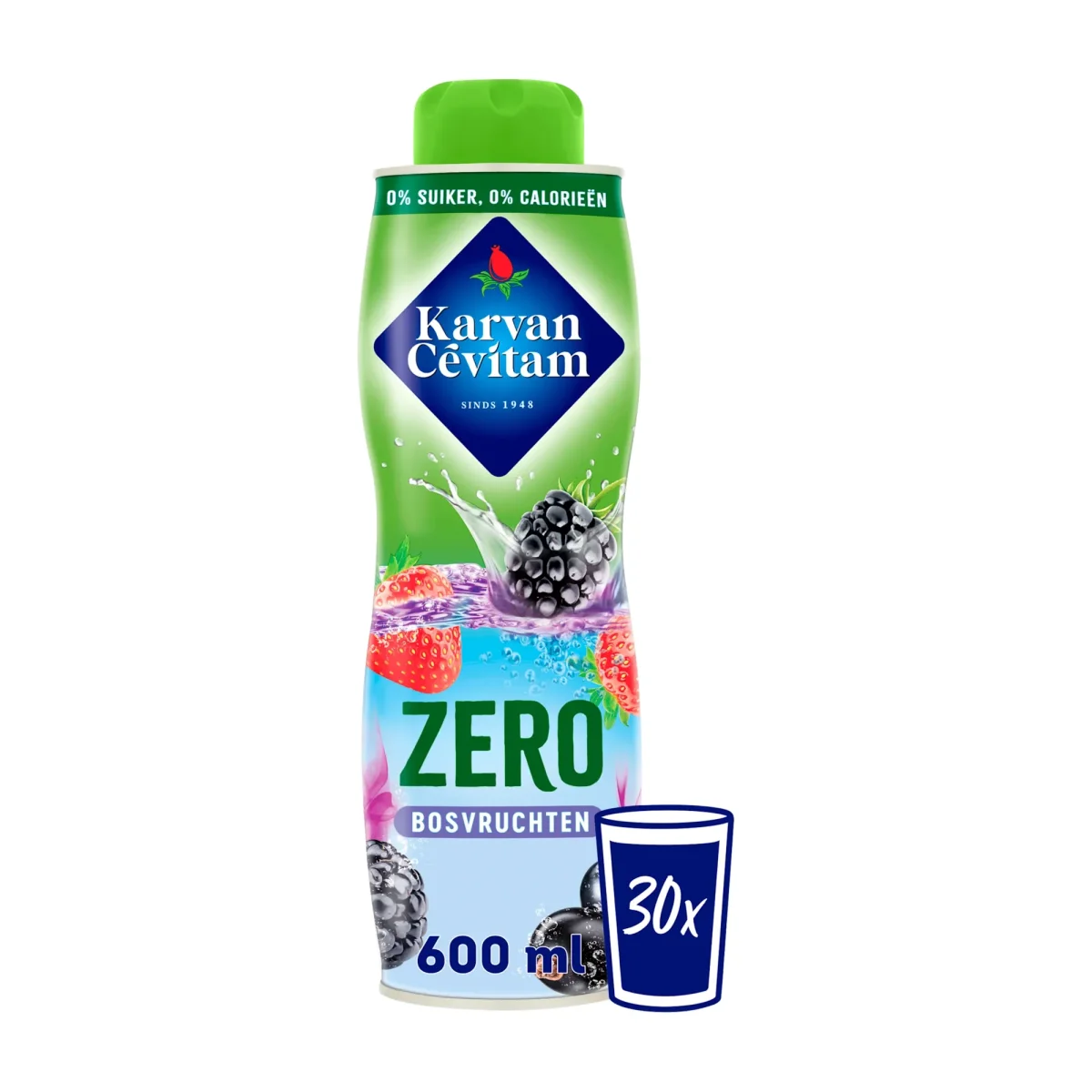 Karvan Cevitam Bosvruchten Zero (6x 600ml) - bleu Vins Rouges Harmonieux pour Chaque Occasion