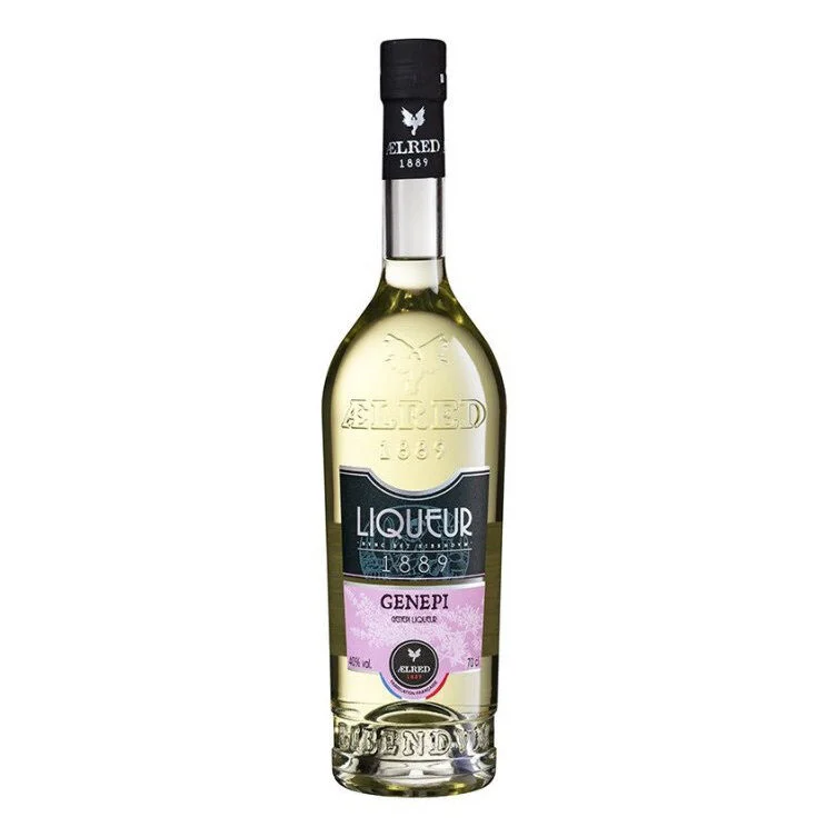 AELRED Genépi 70cl 40% - Vins Rouges Harmonieux pour Chaque Occasion ARDENCE - Eau de Vie de Marc de Raisin 70cl