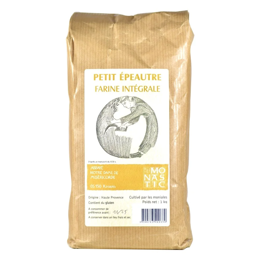 Farine intégrale de petit épeautre – Abbaye Notre-Dame de Miséricorde de Rosans - Vins Rouges Harmonieux pour Chaque Occasion