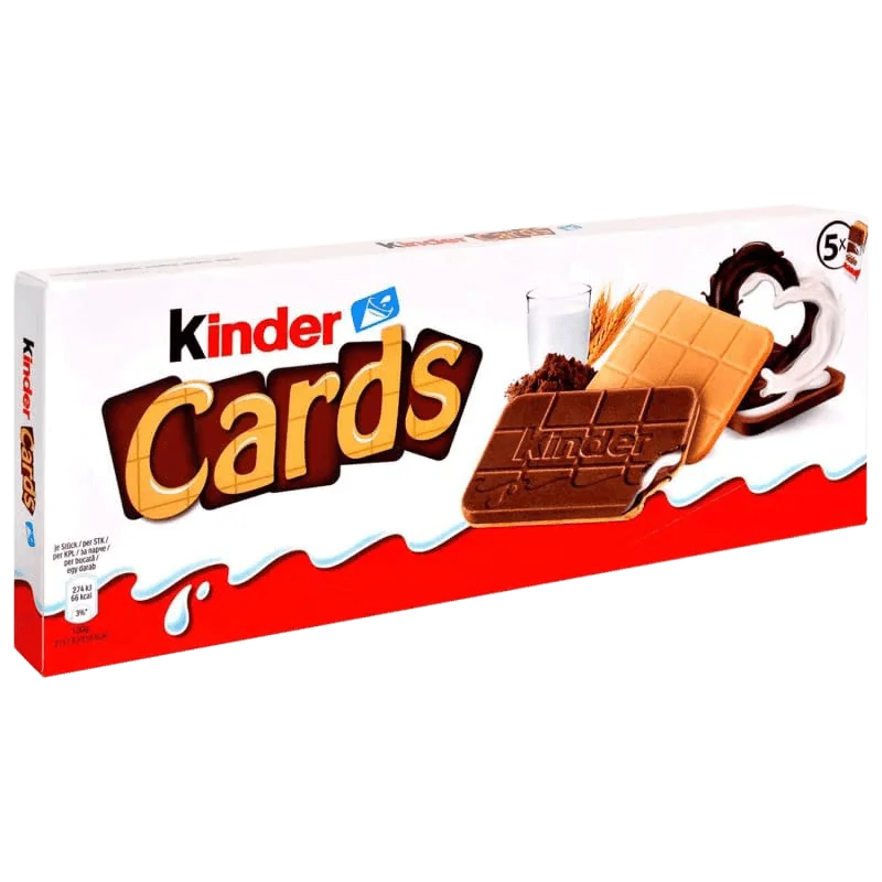 Kinder Cards 5 Paquets - Édition Limitée – L’Art de la Table Française en Promotion !