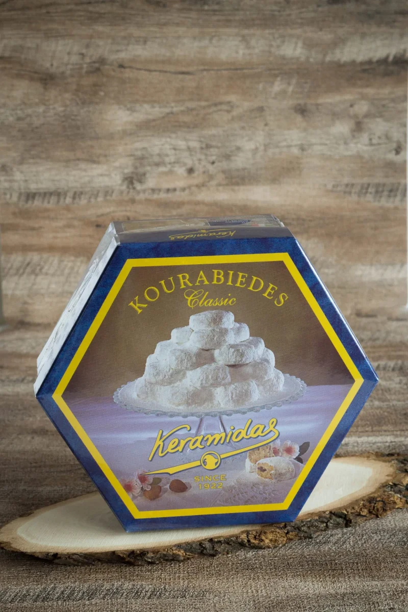 Kourabiedes (sablé aux amandes) (420g) - Vins Rouges Harmonieux pour Chaque Occasion
