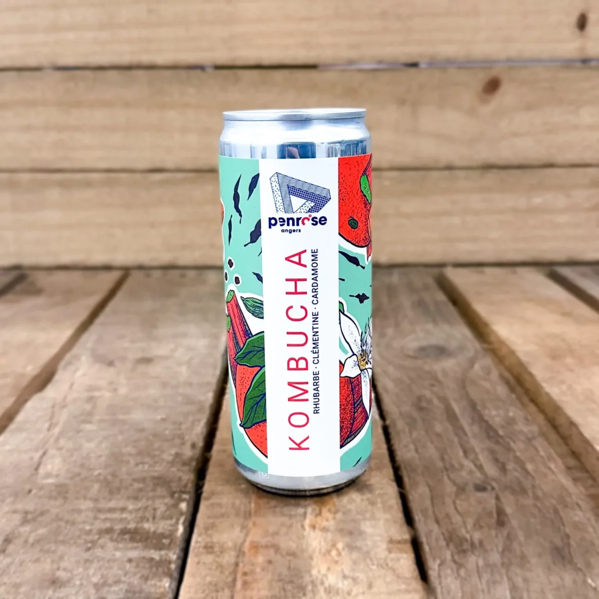 Kombucha Rhubarbe, Clémentine, Cardamome - Vins Rouges Harmonieux pour Chaque Occasion June Poire Royale & Cardamome Mignonette - 5 cl
