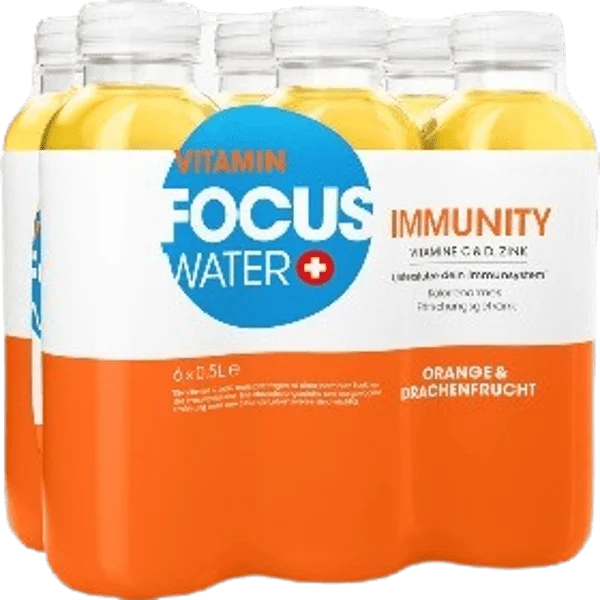 EAU VITAMINÉE FOCUSWATER IMMUNITY PET 6x50cl - Édition Limitée – L’Art de la Table BEAUTREILLIS Française en Promotion !