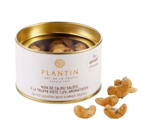 NOIX DE CAJOU SALÉES TRUFFE D’ÉTÉ PLANTIN 80G - Vins Rouges Harmonieux pour Chaque Occasion Alimentaire