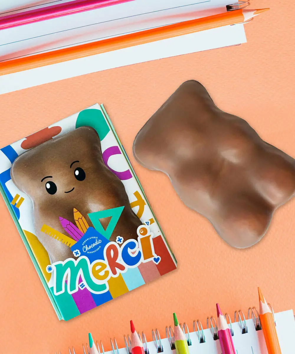 Ourson Guimauve XL Merci | Maîtresse, Maître, ATSEM, Nounou - Univers maison et accessoires utiles pour une vie simplifiée