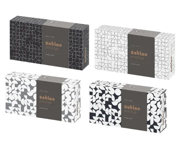 Satino prestige facial tissues 2 laags (40x 100 stuks) - Vins Rouges Harmonieux pour Chaque Occasion